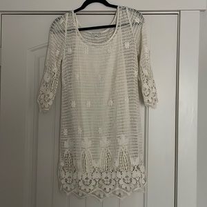 Crochet Mini Dress